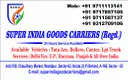 Super India Goods Carriers Regd, Noida, Agent/Broker, Fleet Owner, Transport Contractor