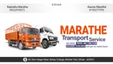 Marathe Transport Service (Mts), Dhule, Fleet Owner, Transport Contractor