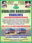 Gwalior Bangalore Roadlines, Kichha, Agent/Broker, Transport Contractor, Fleet Owner
