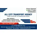 All City Transport Agency, Jamshedpur, Transport Contractor, Agent/Broker