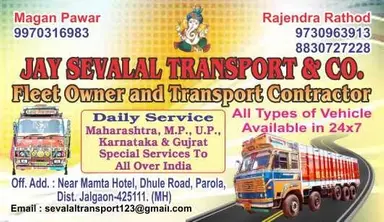 Jay Sevalal Transport & Co. | Fleet Owner, Transport Contractor, Agent/Broker | Parola