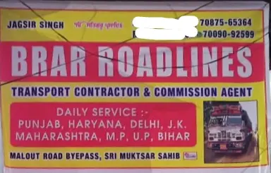 Brar Raod Line | Fleet Owner, Transport Contractor | Sri Muktsar Sahib