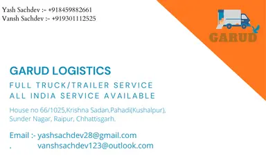 Garud Transtech Solutions Pvt. Ltd. | Agent/Broker, Transport Contractor | Raipur